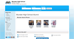 Desktop Screenshot of munsterhighschool.org